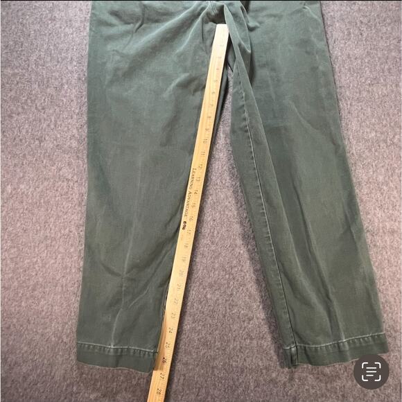 Vintage Russ Sport Company Green Pleated Cotton Pants Women’s High Rise 100% cot - Picture 4 of 8